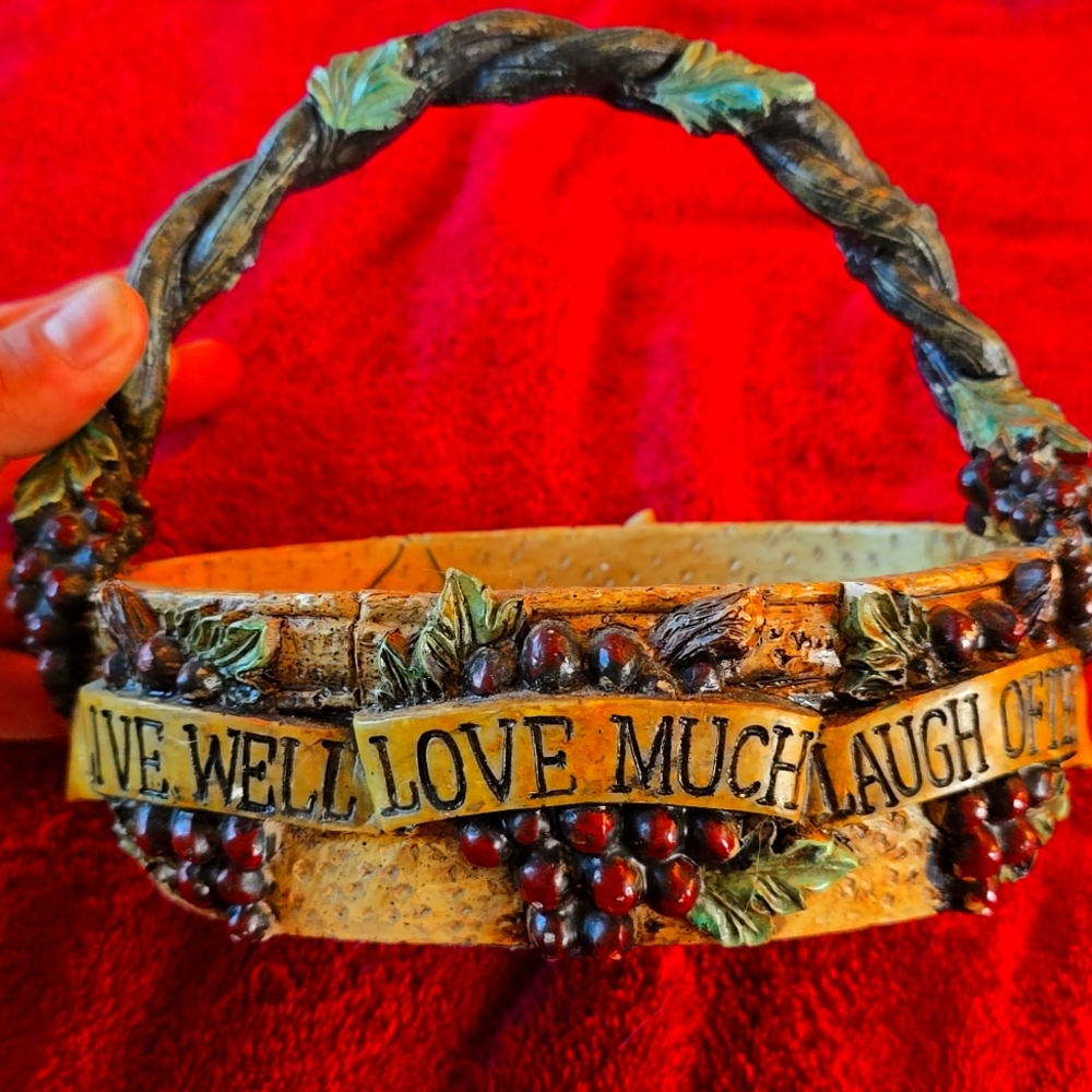 Live, Love, Laugh Basket
